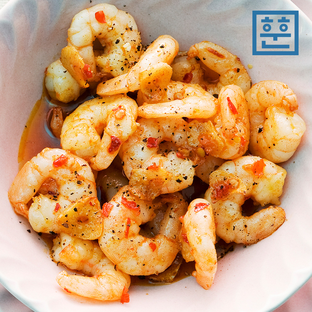 [훈훈수산] 생 새우살 중량 900g 완전 손질 한 생 새우속살 / 다양한크기