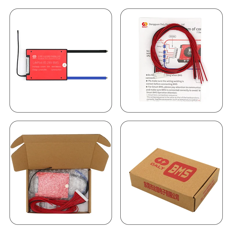 DALYBMS18650 BMS 10S 36V 13S 48V 20A 40A 60A Pin Li-ion Với Cân Bằng Thấp Nhiệt Độ Cao cắt Bảo Vệ Ebike Escooter
