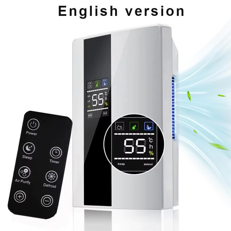 Nieuwe draagbare premium luchtontvochtiger en luchtzuivering 2-in-1 voor thuis voor babykamer voor hond, musture Absorbers Air Drye