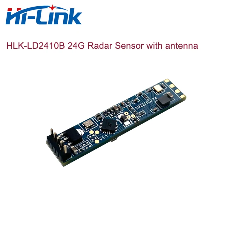 Nuevo HLK-LD2410B-P 24G mmWave FMCW Sensor de Radar de presencia humana módulo de movimiento