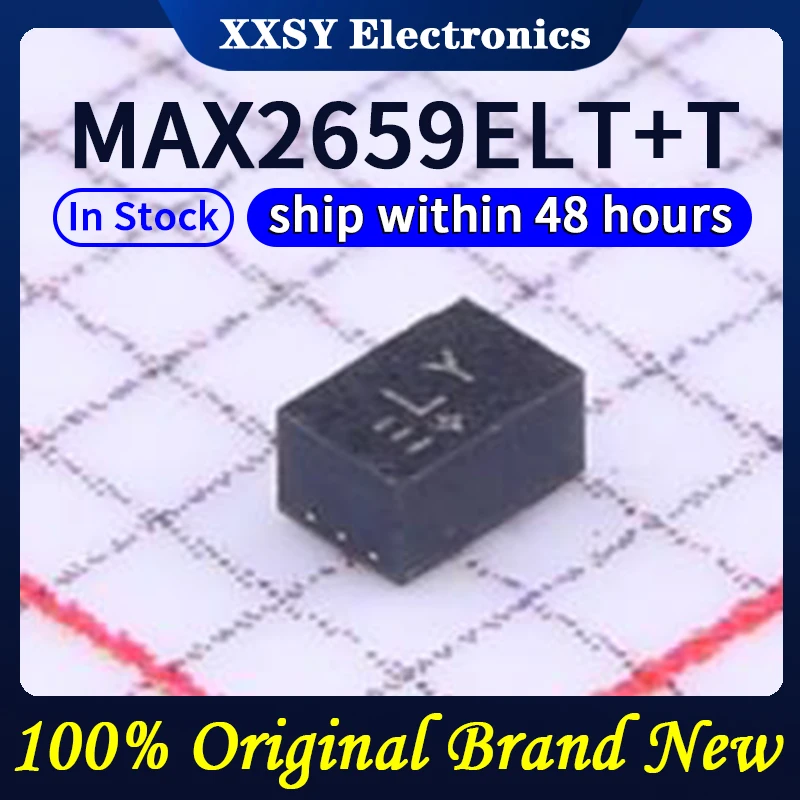 MAX2659ELT+T UDFN-6 В наличии 100% оригинал и новый