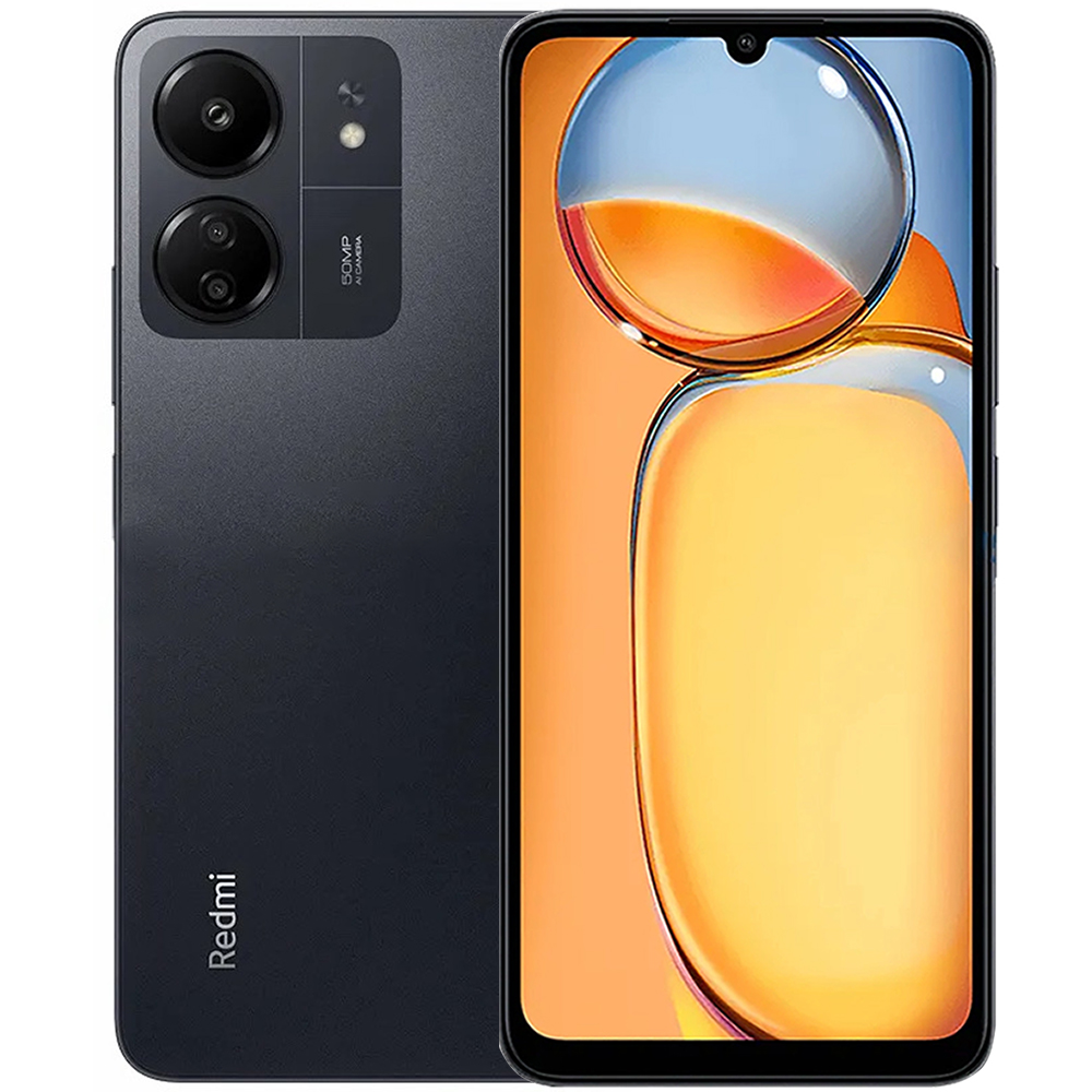Xiaomi Redmi 13C DS 4/128GB 6.74" 50+2+2/8MP A13 - Midnight Black