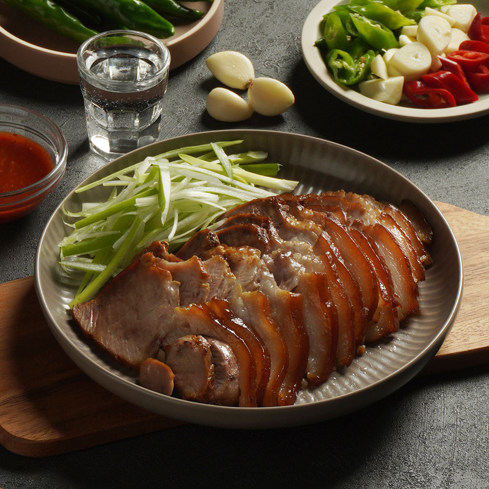 국내산 한돈 돼지 슬라이스 순살 무뼈족발 250g 1+1+1 (+새우젓소스 3팩증정)