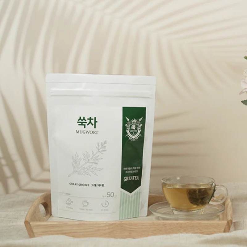 Greatea 그래이티 국산 쑥 차 50티백