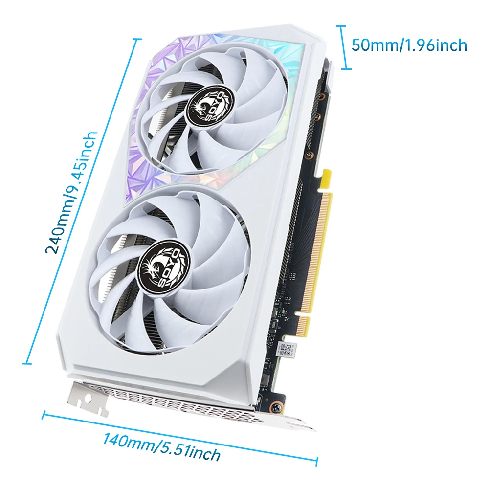 USED SOYO  Gaming Graphics Cards NVIDIA GeForce RTX 3060 12GB GDDR6 192 Bit Desktop GPU Video Card For PC