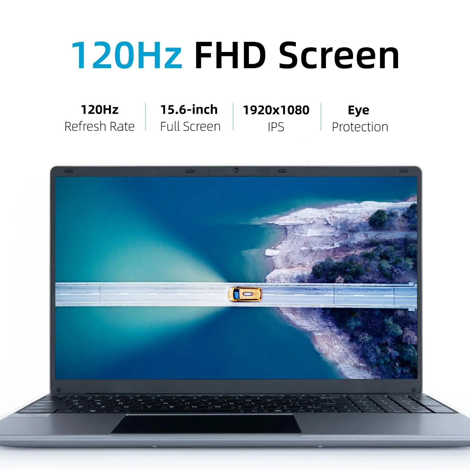 LT1504 15.6" Laptop Intel N5095 Processor 12GB RAM 512GB SSD IPS Display 1920x1080 Windows 11 38000mWh Battery Computer Notebook