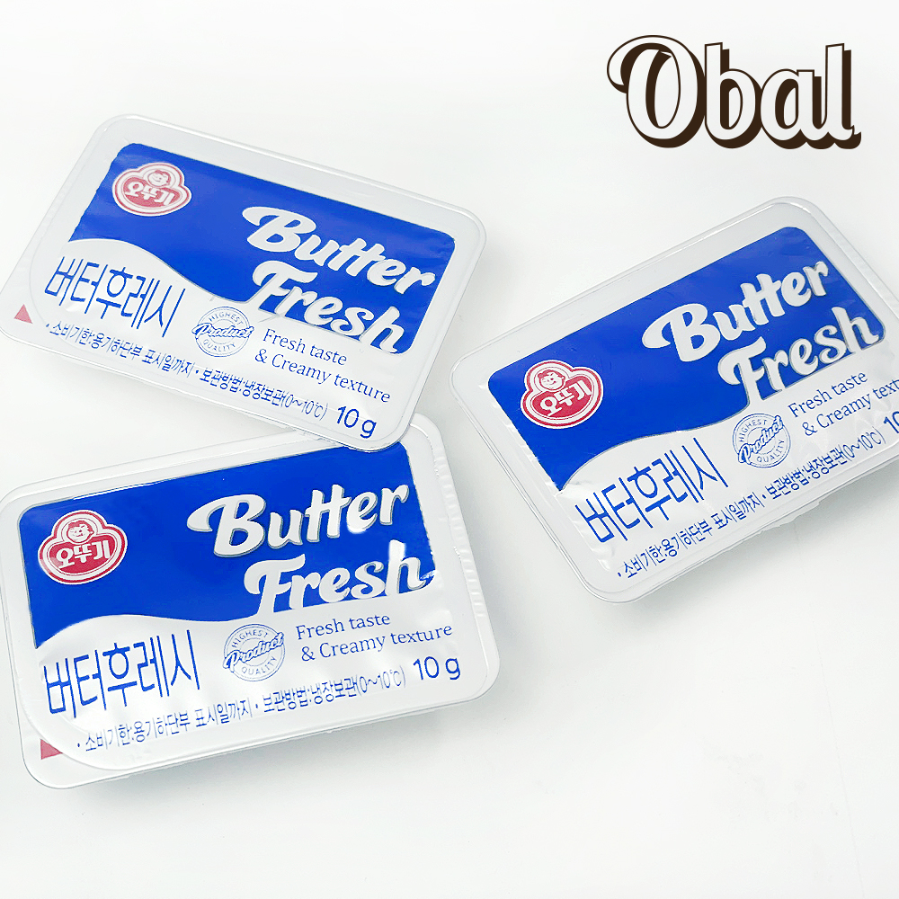 오발 / 버터후레쉬 50개 / 1회용 / 오뚜기