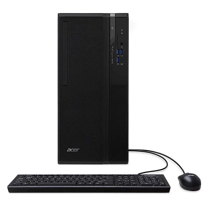 Acer Veriton VS2720G MIDI TOWER - Intel® Core™ i5-14400 , Intel UHD Graphics 730, RAM 16 GB, 512 GB SSD, Windows 11 Pro, Nero, Mouse e Tastiera inclusi