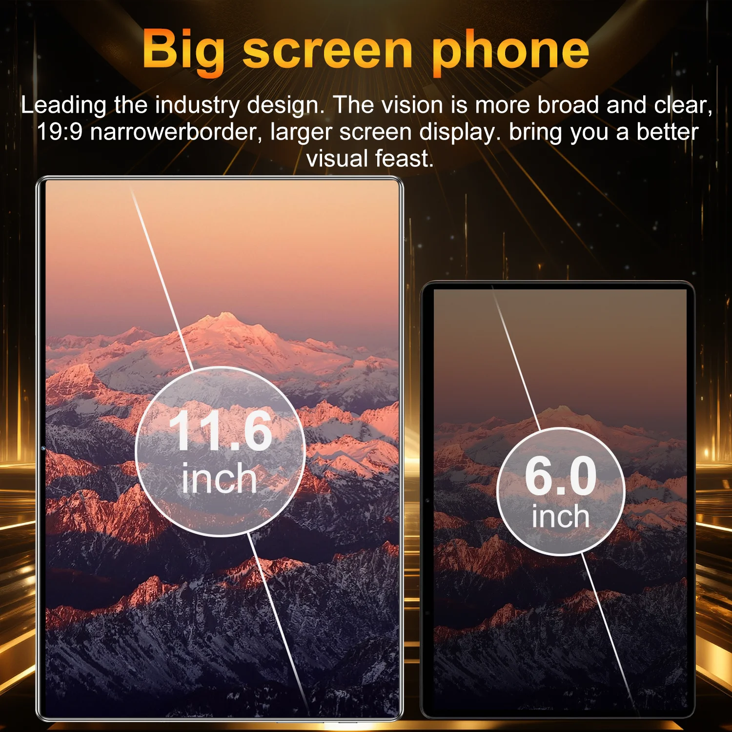 2025 Global Version New 11.6 Inch Android Tablet Android 13 16GB+1TB 10 Core WPS+ 5G WiFi Dual SIM Bluetooth Call Tablet