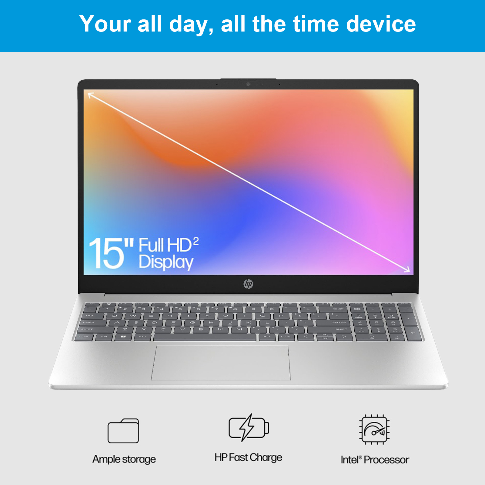 HP Newest 15.6'' FHD Business Laptop, Inter Core i5-1334U(Beats i7-9750H), Up to 64GB RAM/2TB SSD, 15.6''FHD Display, Win11 H