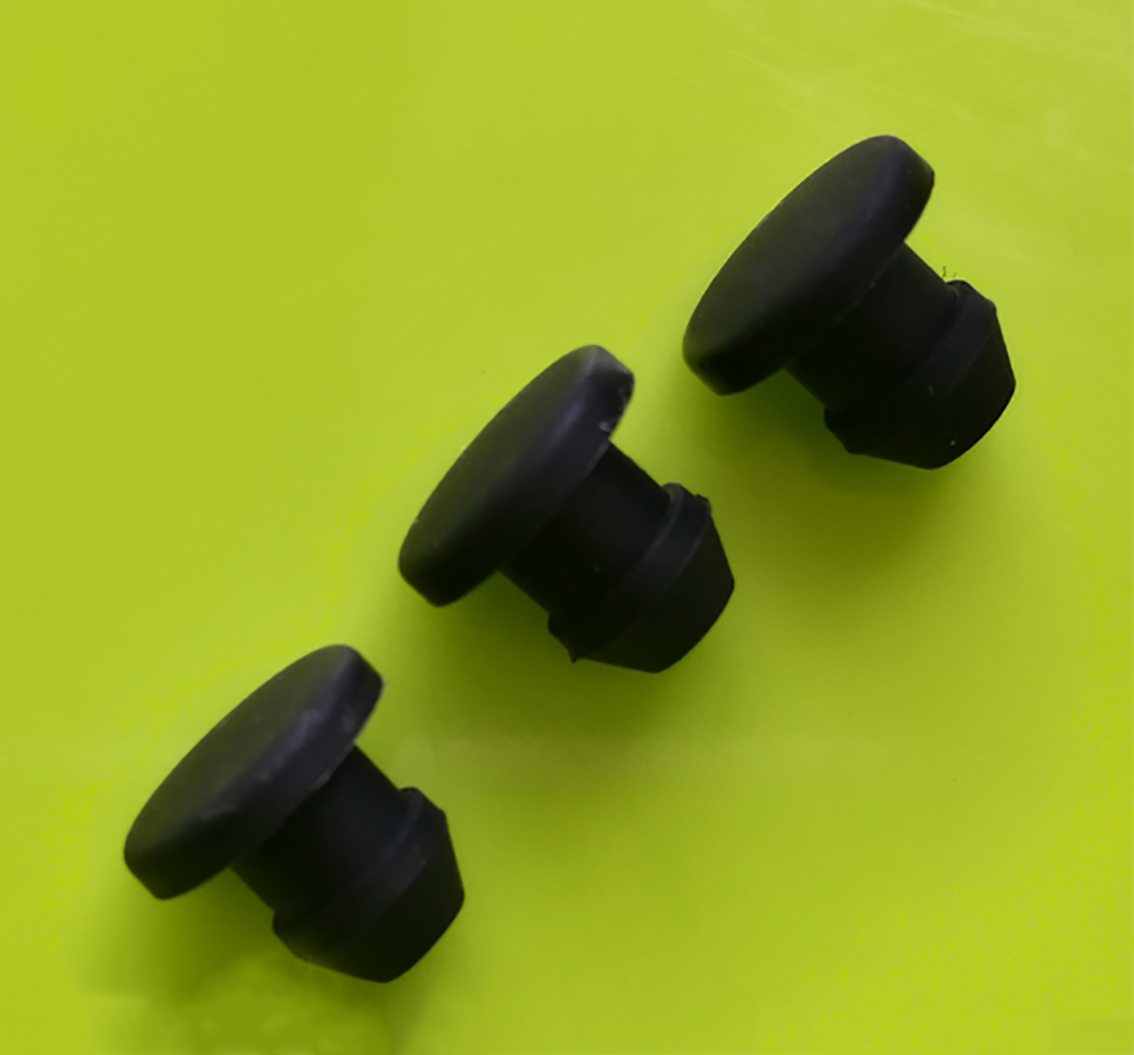 15 Stück 5mm bis 10mm schwarze Silikonkautschuk-Loch kappen t Typ Stecker abdeckung Schnapp dichtung Stanz end kappen Dichtung stopper