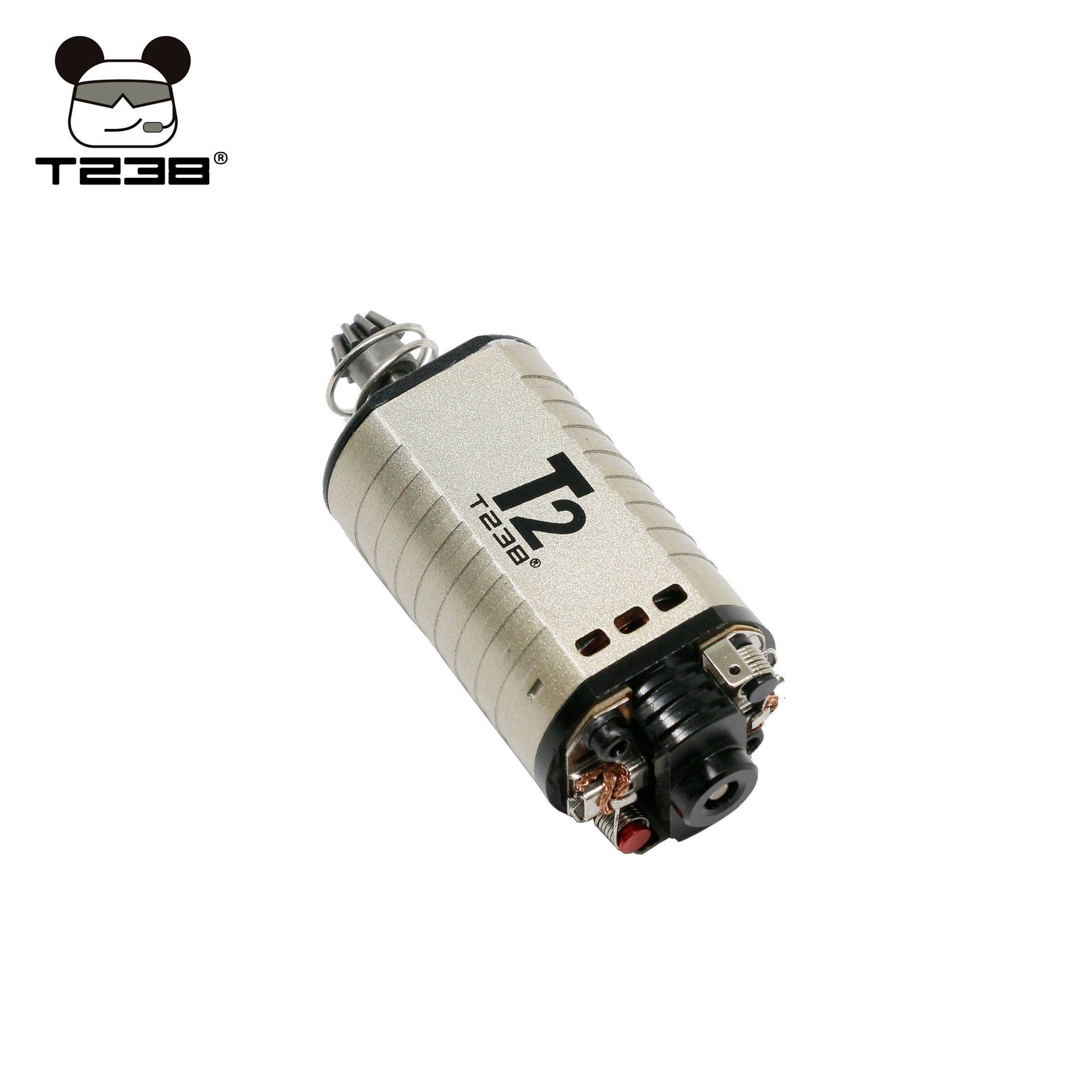 T238 Cao Cấp Cao Động Cơ Mô-men Xoắn N35 20/18TPA Hiệu Suất Nhiệt Cao Động Cơ Dài/Ngắn Axel động Cơ 480 Cho Airsoft V2 V3 Hộp Số