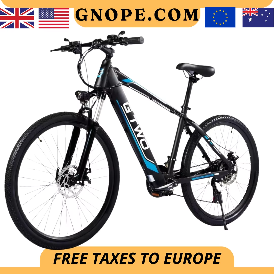 GTWO-Vélo de montagne eléctrico F1, 27,5 pulgadas, motor arrière 1000W, 48V, 15Ah, velocidad máxima 40km, frein hydraulique