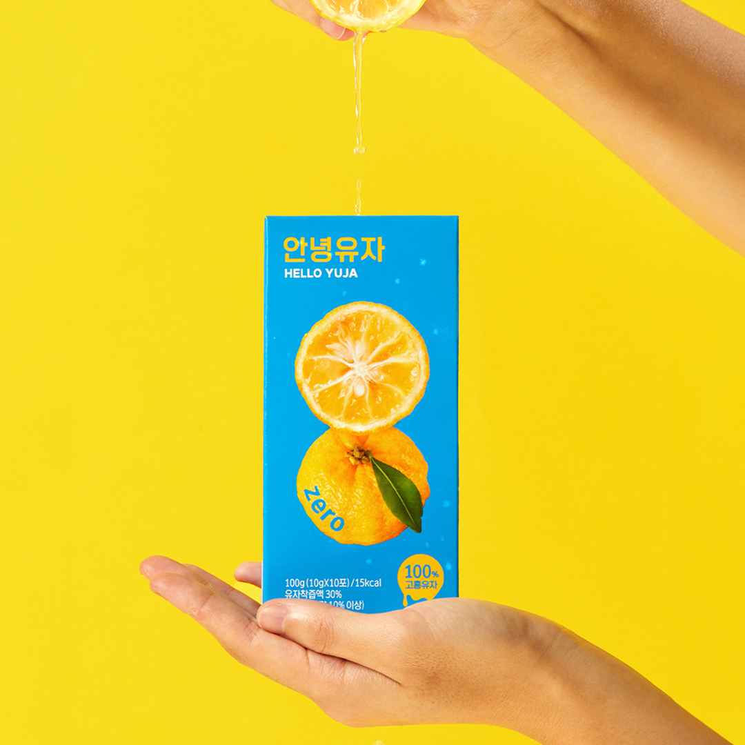 유자차스틱 무설탕 제로칼로리 안녕유자 1세트 10g x 10포
