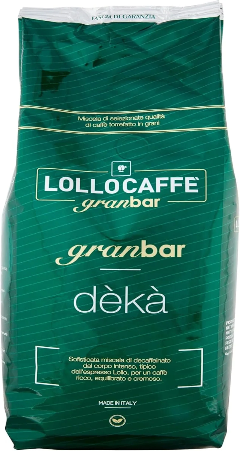Lollo Café 3 kg Mélange DEK Grains Décaféiné