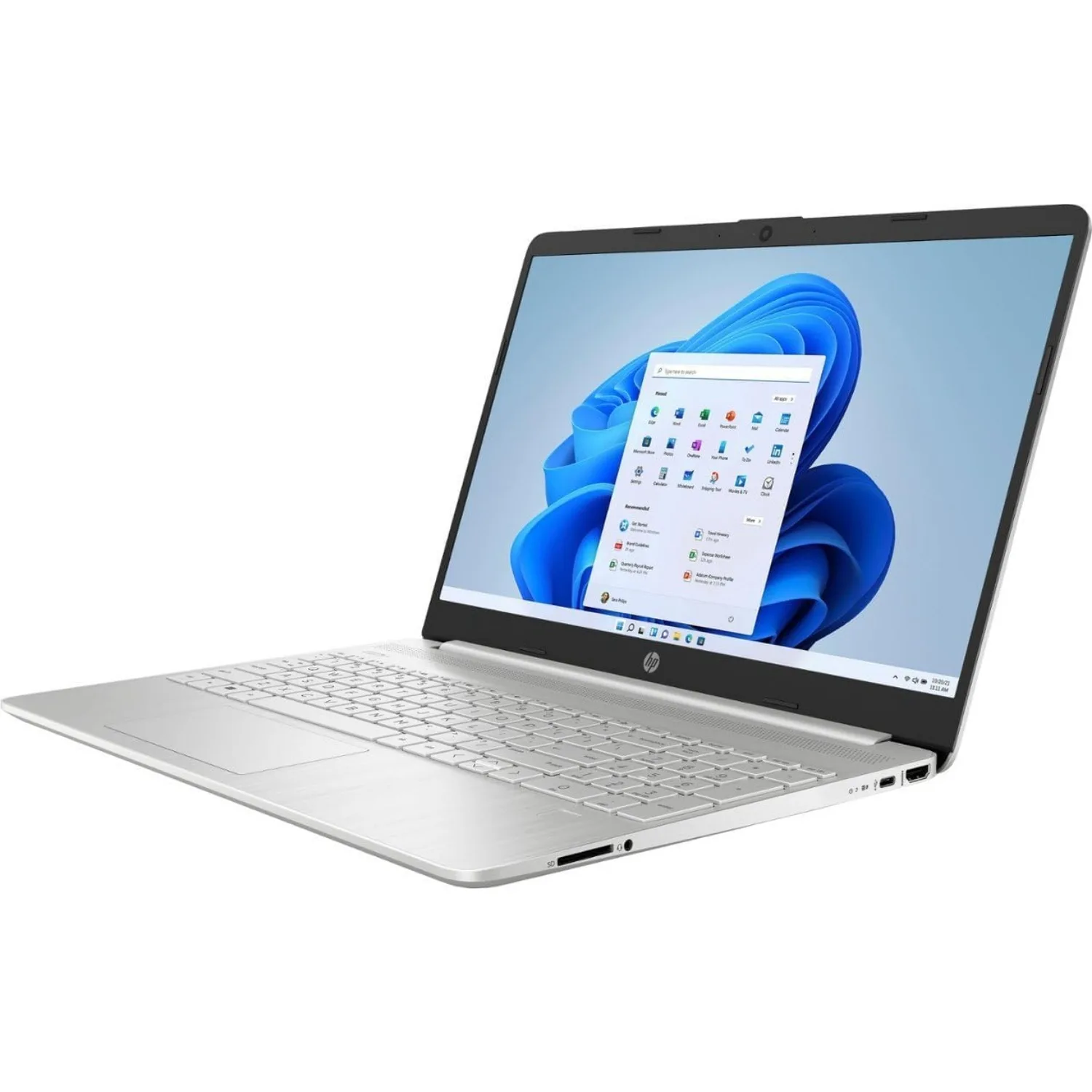 HP 15.6" Business Touchscreen Laptop,Intel Core i7-1255U,64GB RAM,2TB SSD,Windows 11 S,Silver