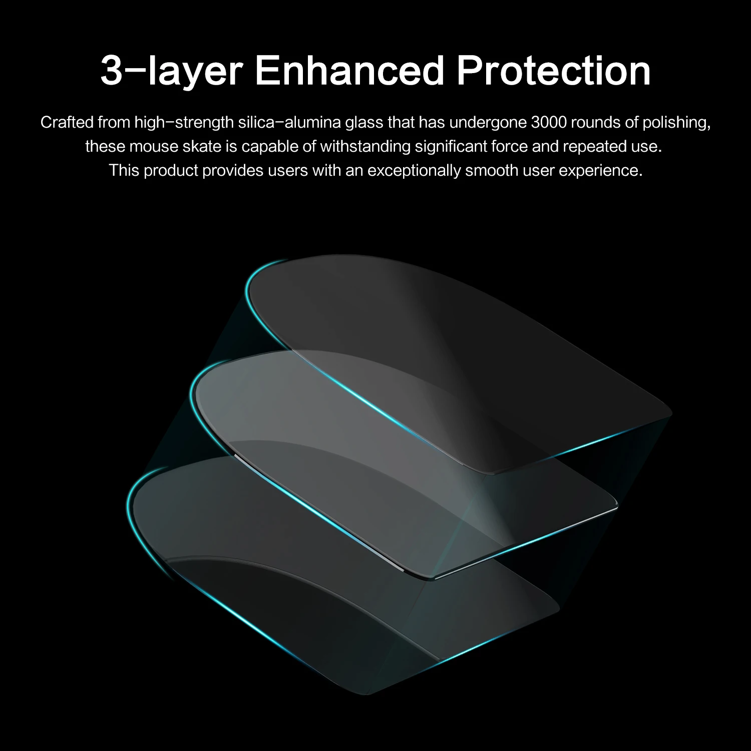 マウスフィートスケート超強力な完璧なガラス超高速スムーズ耐久性のあるソール Logitech G Pro X 超軽量 2 ゲーミングマウス用