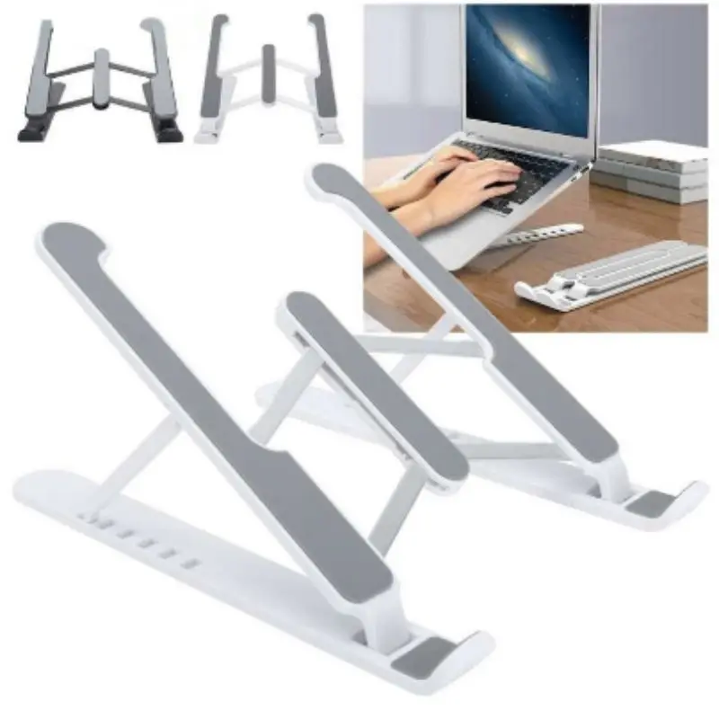 Suporte Dobrável Para Notebook Tablet Ipad Ergonômico Ajustável Fino