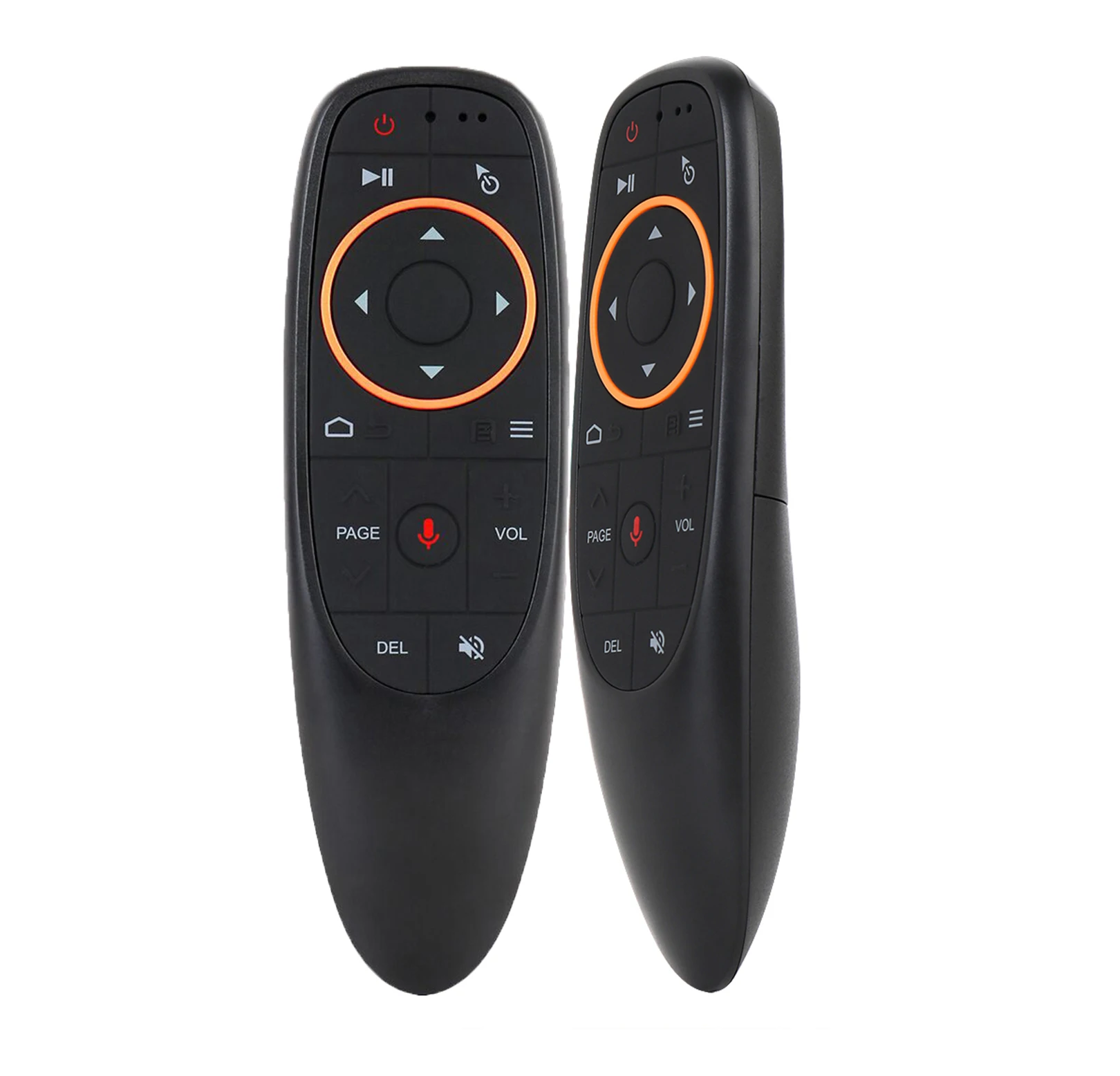 G10S BPR1S Plus Chuột Thoại Điều Khiển Từ Xa Không Dây 2.4G Con Quay Hồi Chuyển IR Học Tập Cho H96 MAX X88 PRO X96 MAX Android TV Box