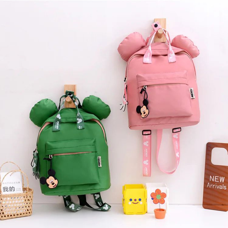 Luxury Children's Gift Schoolbag Disney Joint Backpack Mickey Backpack Small Backpack Kindergarten Schoolbag
