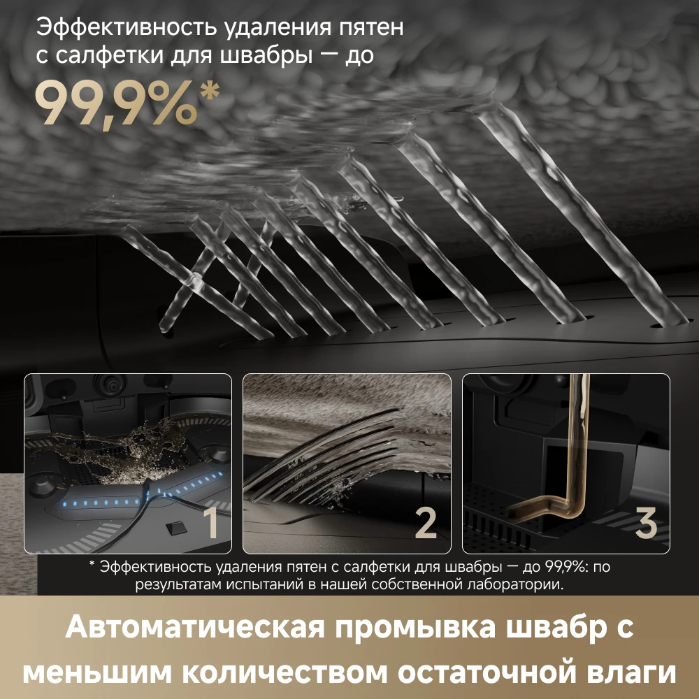 (RU) Робот-пылесос Dreame X50 Master