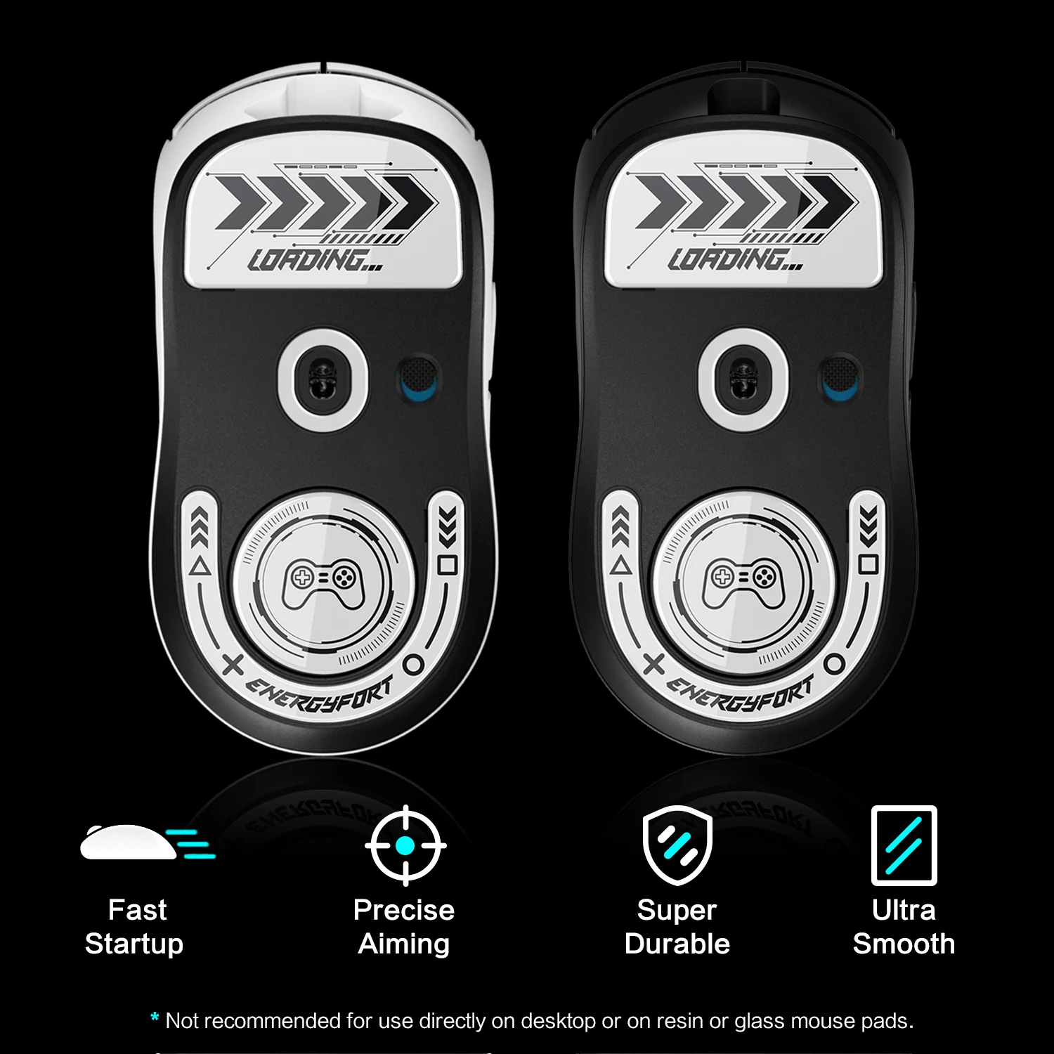 マウスフィートスケート超強力な完璧なガラス超高速スムーズ耐久性のあるソール Logitech G Pro X 超軽量 2 ゲーミングマウス用