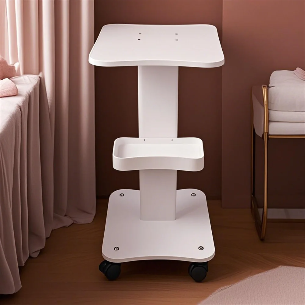 Stojak na wózek kosmetyczny Instrument do przechowywania jeżdżący koszyk wózek z kołami do salonu Spa półka na wózek narzędziowy