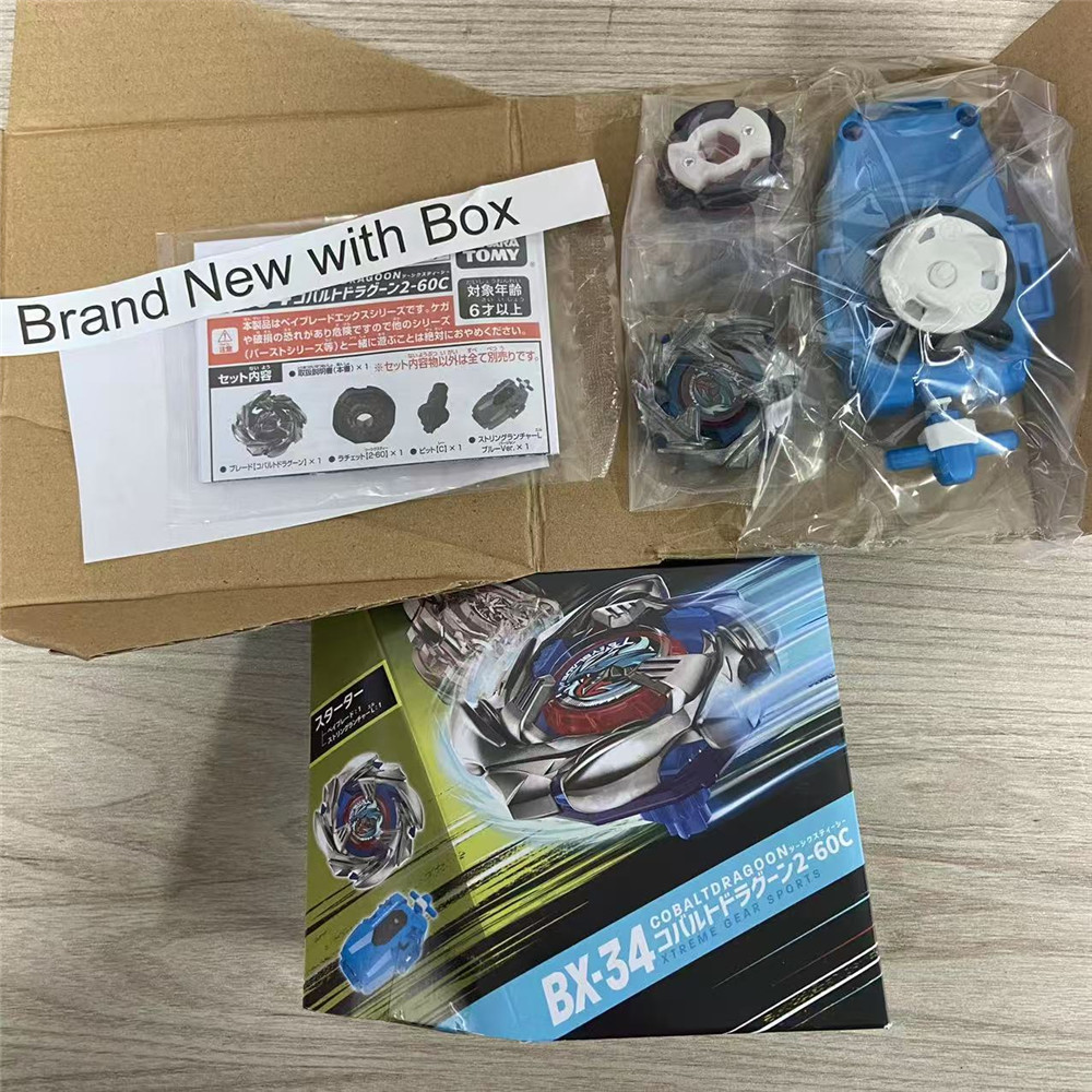 タカラトミー コバルトドラグーン 2-60C 左回転スターターセット BX-34