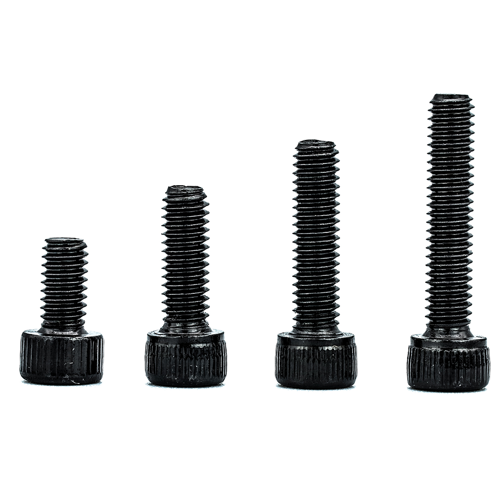 JUIDINTO 1-50 pces parafuso da cabeça do soquete 12.9 aço carbono parafuso allen m2 m2.5 m3 m4 m5 hex parafuso do parafuso para a bicicleta da motocicleta