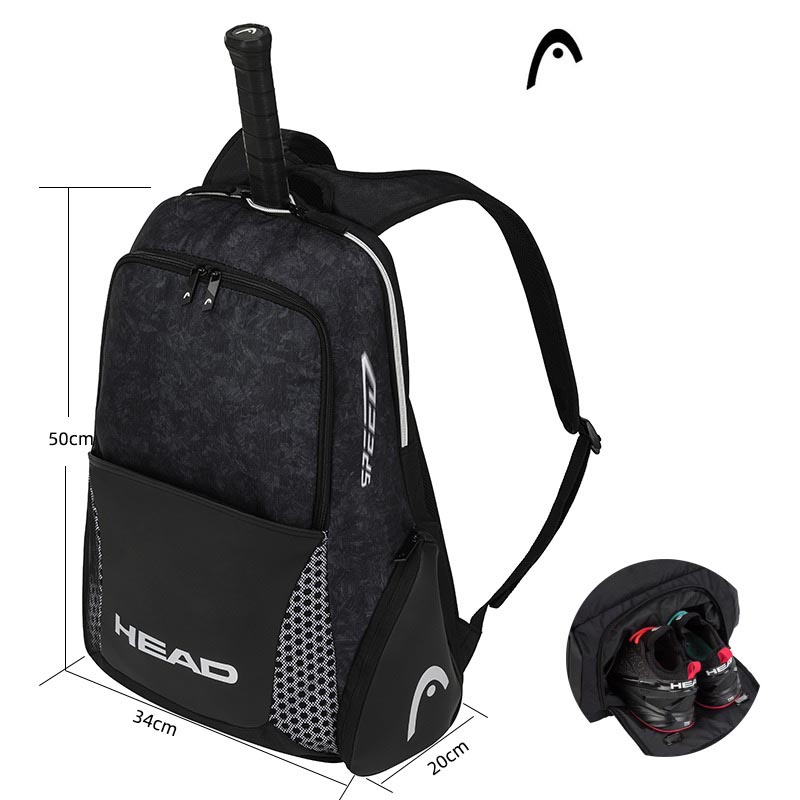 Original หัวกระเป๋าเป้สะพายหลัง2-Pack แร็กเก็ตเทนนิสผู้ชาย Tenis กระเป๋าผู้หญิง Tenis พาเดลแร็กเก็ตกระเป๋าเป้สะพายหลัง