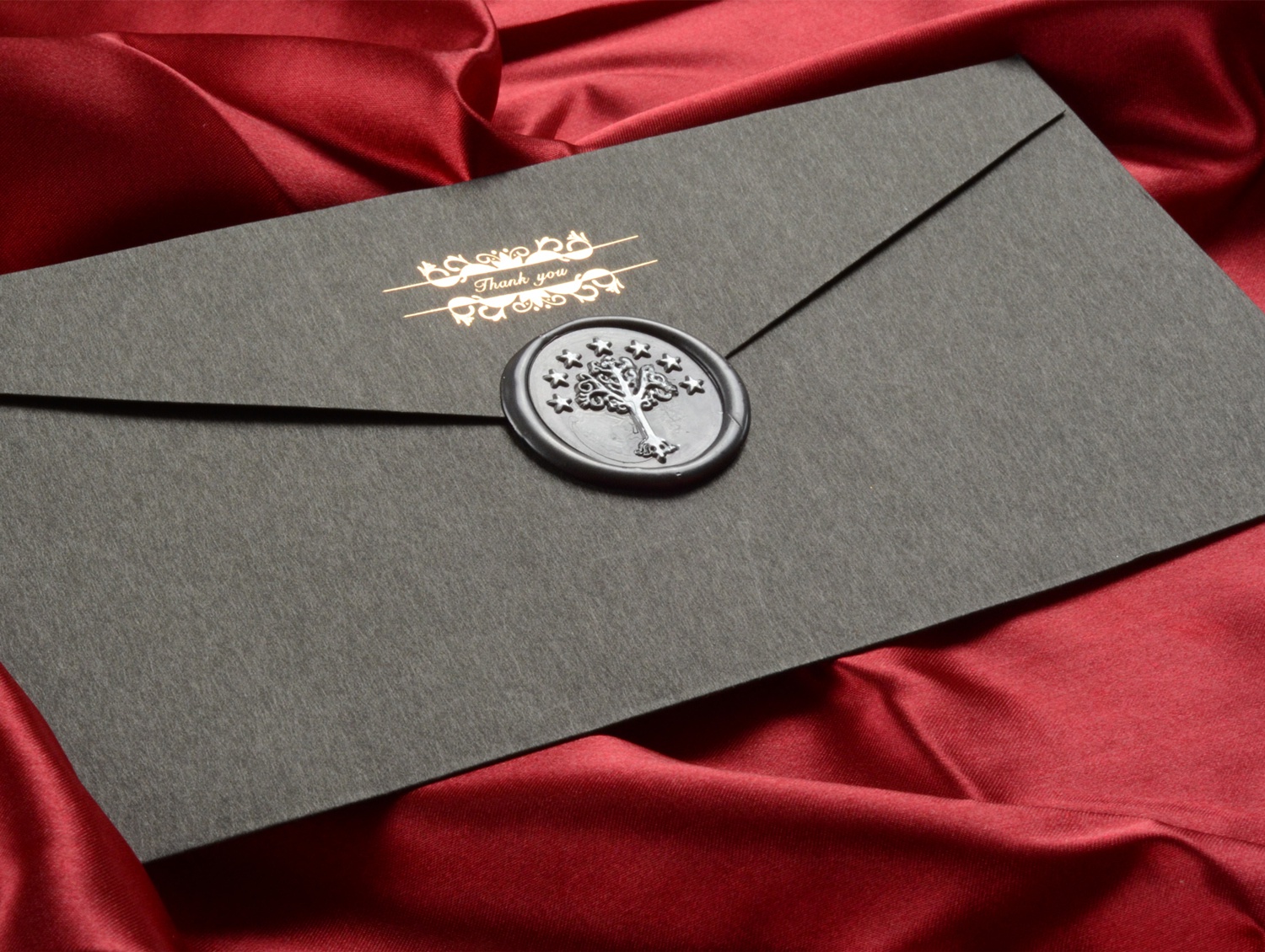 Kit de carimbo de cera, carimbo de árvore de gôndor com alça de madeira vintage para envelopes de casamento, convite, decoração de natal
