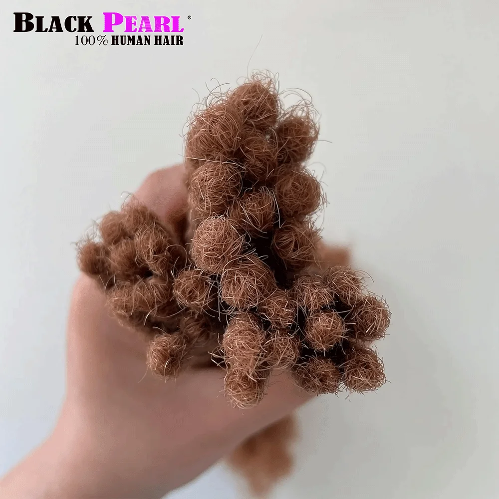 1b/vermelho extensões de dreadlocks de cabelo humano dreadlocks loc extensões kinky em linha reta 100% extensões de dreadlocks de cabelo humano