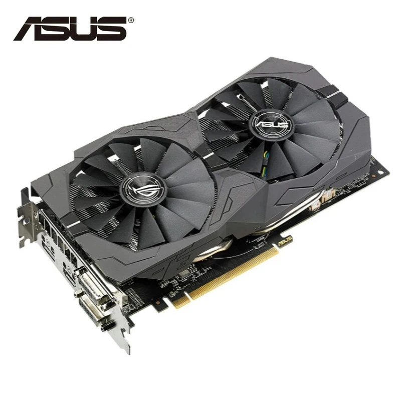 USED ASUS Graphics Cards AMD RX 580 8GB GDDR5 Mining GPU Video Card 256Bit Computer RX580