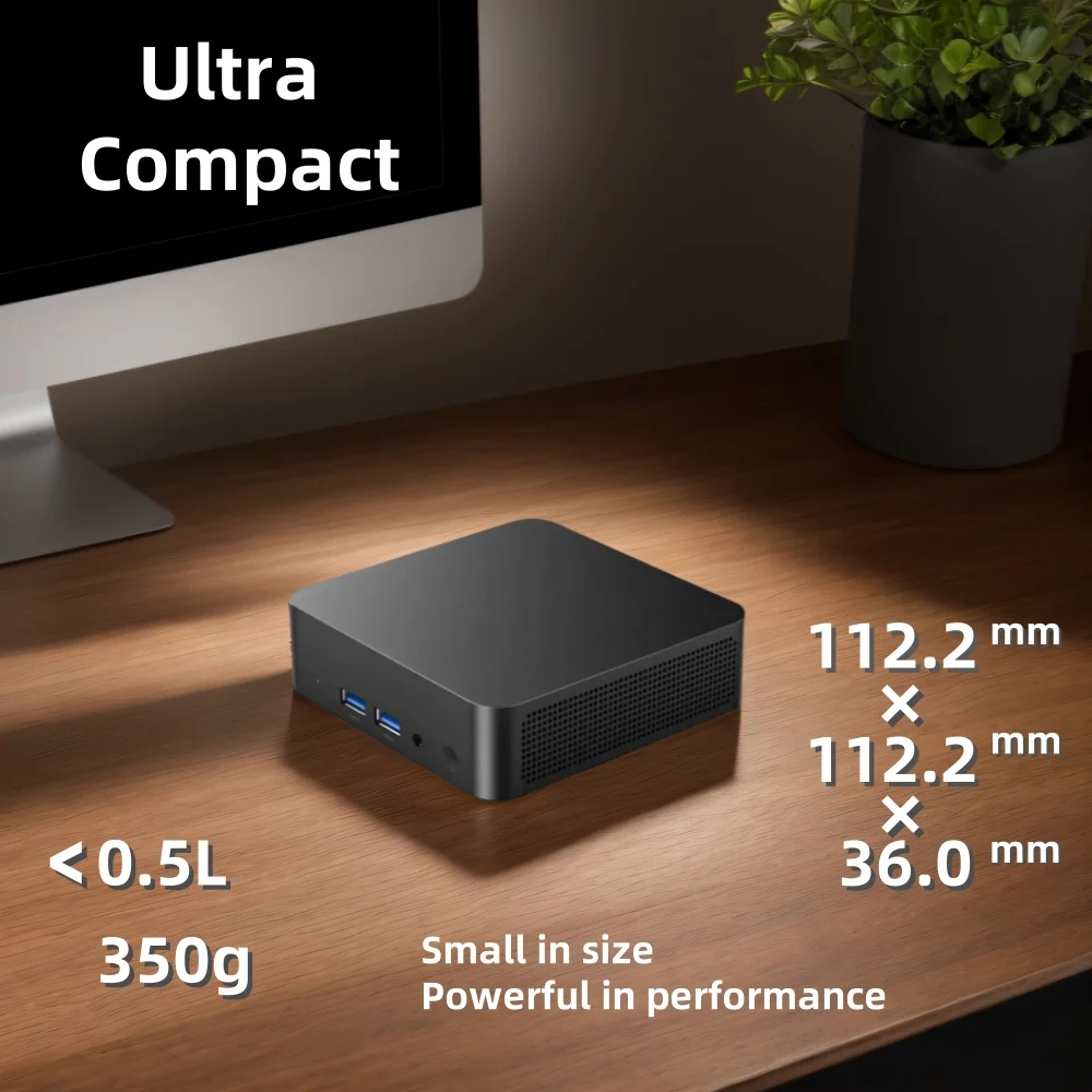 Mini PC Windows 11 Intel Core i9 8950HK 16GB DDR4 512GB 1TB SSD PC Gamer Computer WIFI 6 BT5.2 4K HD Mini PC Desktop portatile