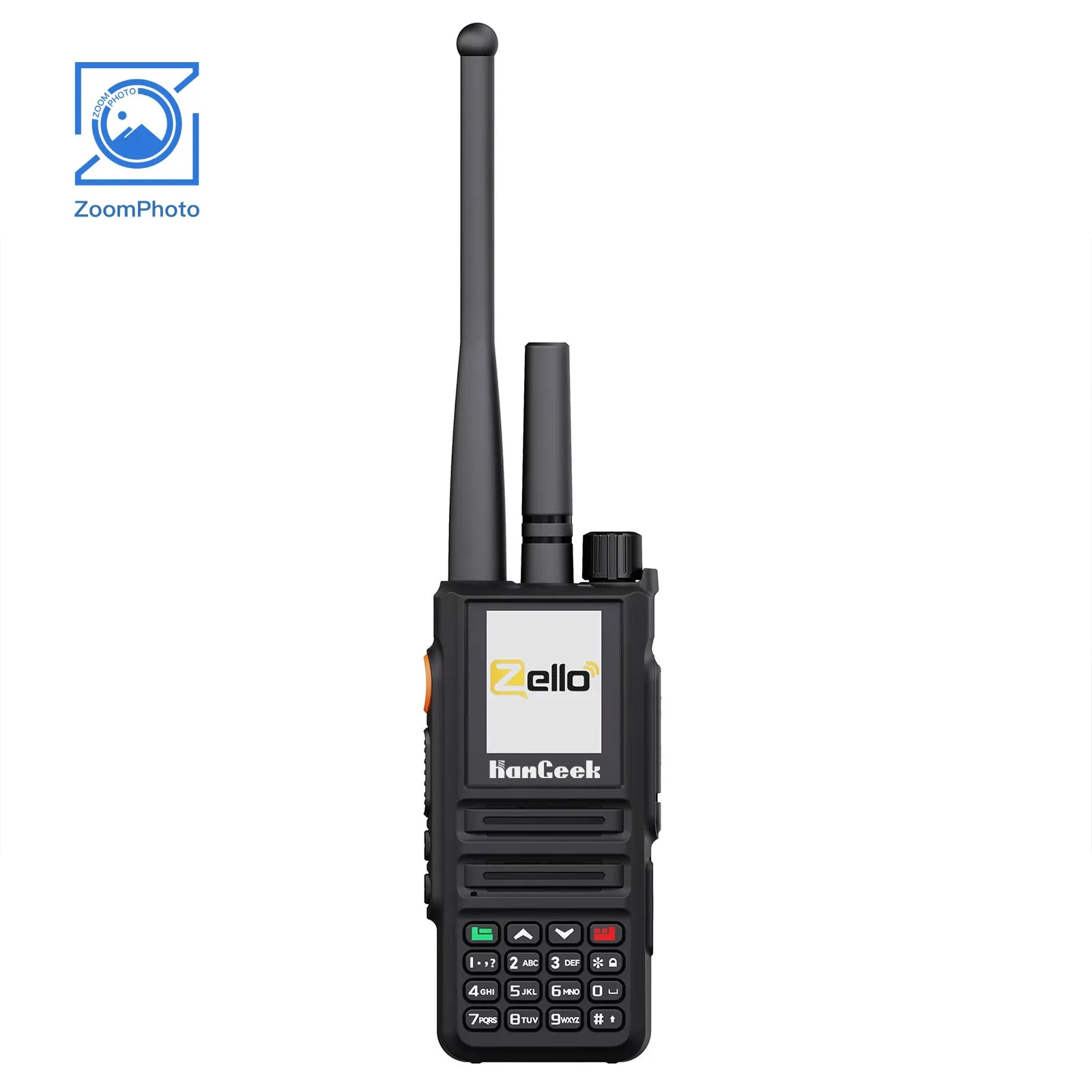 Hangeek t95 Dual-Mode-Poc-Radio öffentliches Netzwerk Walkie Talkie unterstützt UHF 400-470MHz Zello 3g/4g/5g WLAN