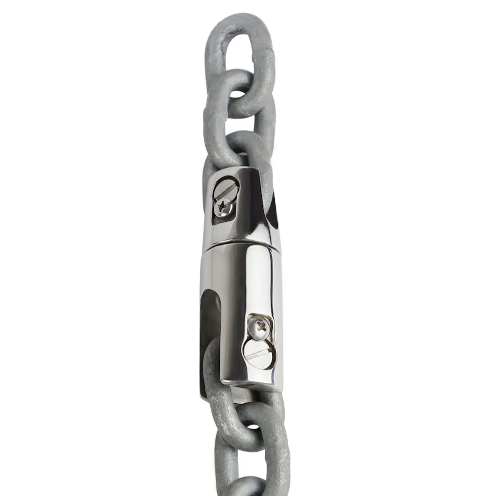 Conector giratorio de cadena de anclaje para barcos, 6-8mm o 10-12mm, acero inoxidable 316, Hardware marino, conector de junta de cadena de anclaje para barcos