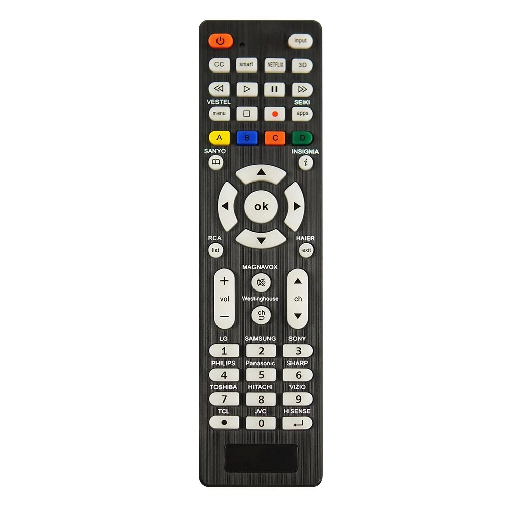 RCG008 Replacement Remote Control for LG For Sony for Samsung for Panasonic with Light