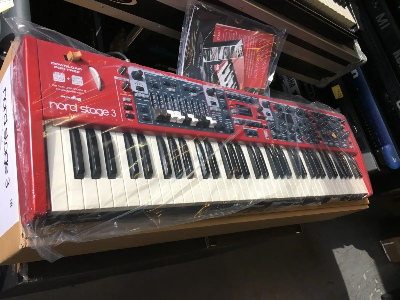 PREÇO DESCONTO @Nord Stage 3 Teclado ponderado de 88 teclas
