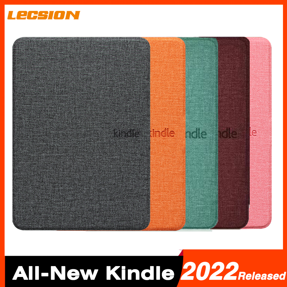 Máy Đọc Sách Kindle Dành Cho Tất Cả-New Kindle 11th 2022 Phát Hành C2V2L3 6 Inch Từ Thông Minh Chất Liệu Vải Bao Da Bảo Vệ Màn Hình ốp Lưng