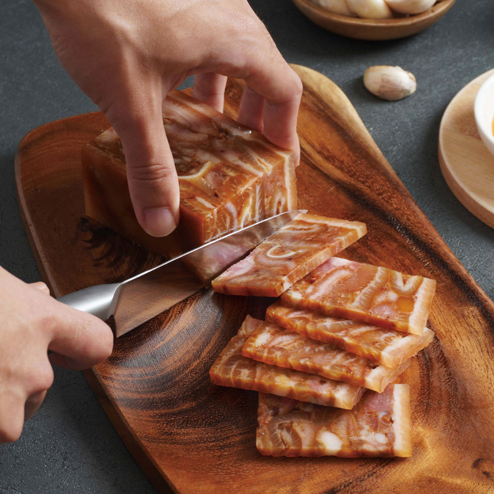 국내산 돼지머리고기 프리미엄 돼지 통 편육 250g x 4팩 야식 냉장