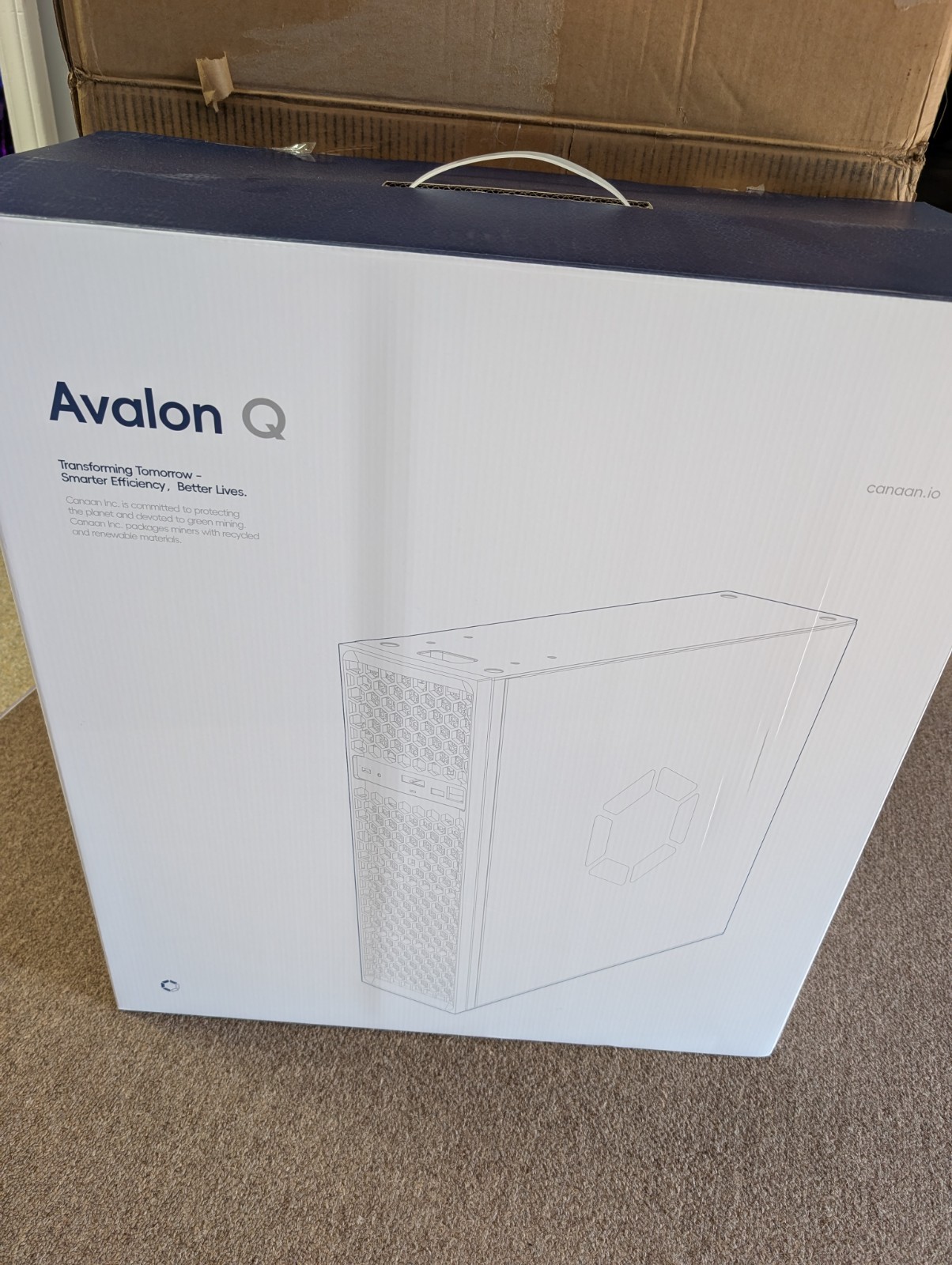 Canaan Avalon Q 90TH/S 1674W ECO Home Miner para casa em estoque EUA frete grátis