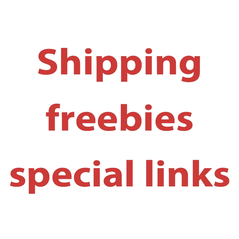 Envío, freebies, enlaces especiales