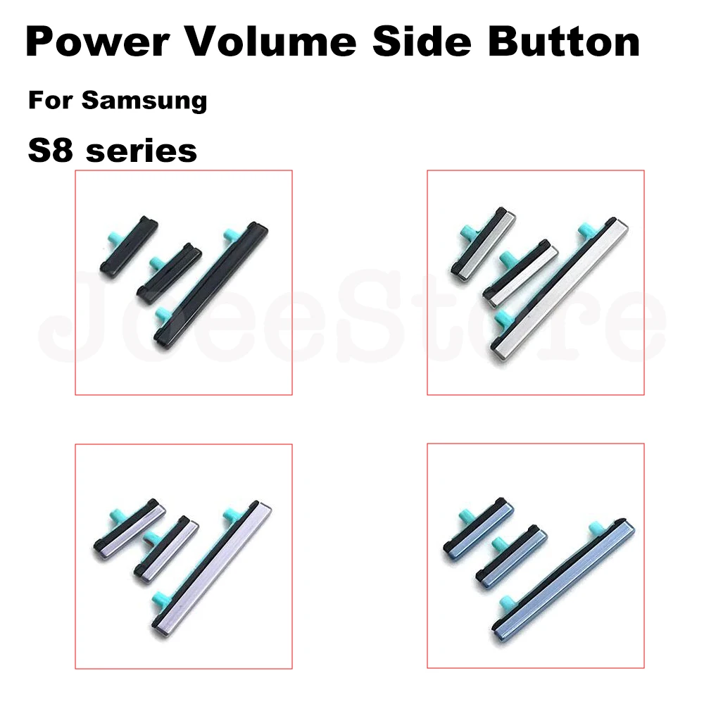 Power Volume Side Button Switch Control Key For Samsung Galaxy S8 S9 S10 Plus Volume Button + Power ON / OFF Replacement Parts