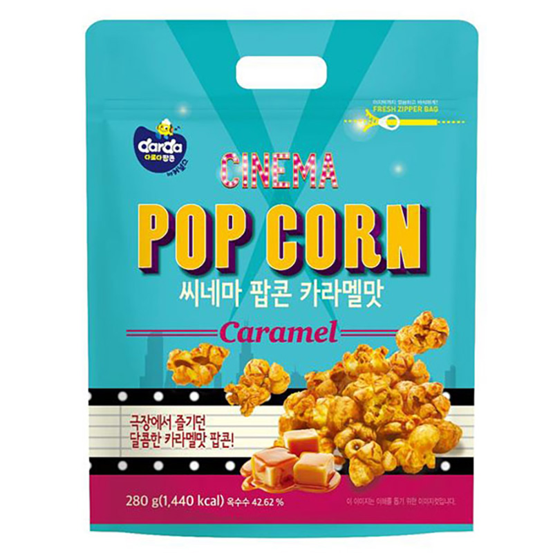 1+1+1 다르다 씨네마카라멜 팝콘 280g X 3봉 커널스 팝콘