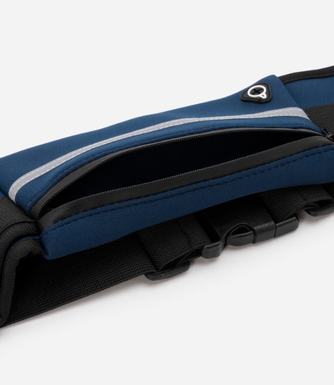 Mochila De Cintura Atlética Unisex Esporte Impermeavel Compartimento Celular