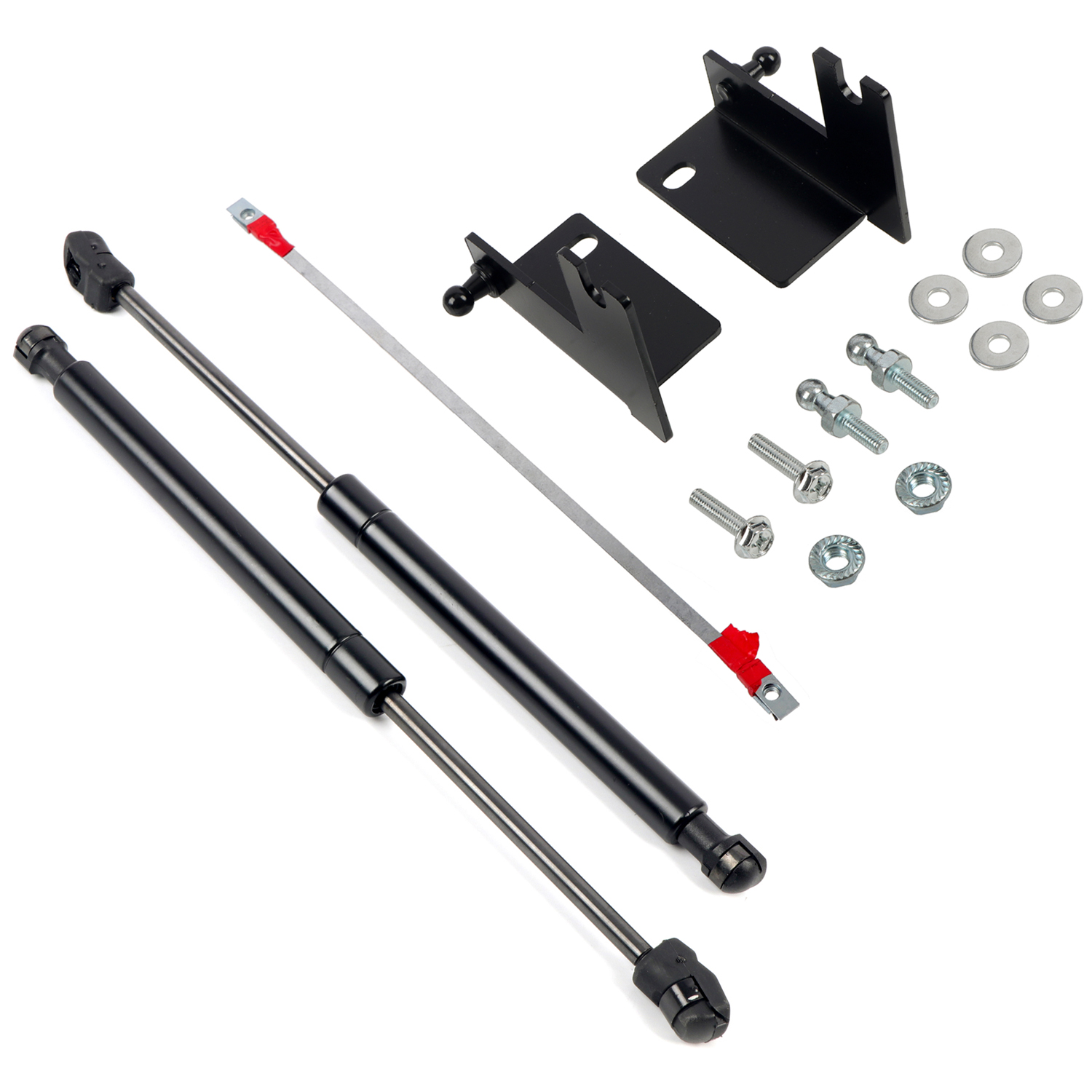 三菱パジェロ V80 V93 V95 V97 V98 2007-2021 カーアクセサリーステンレス鋼フロントボンネットフードリフトサポートショックストラット