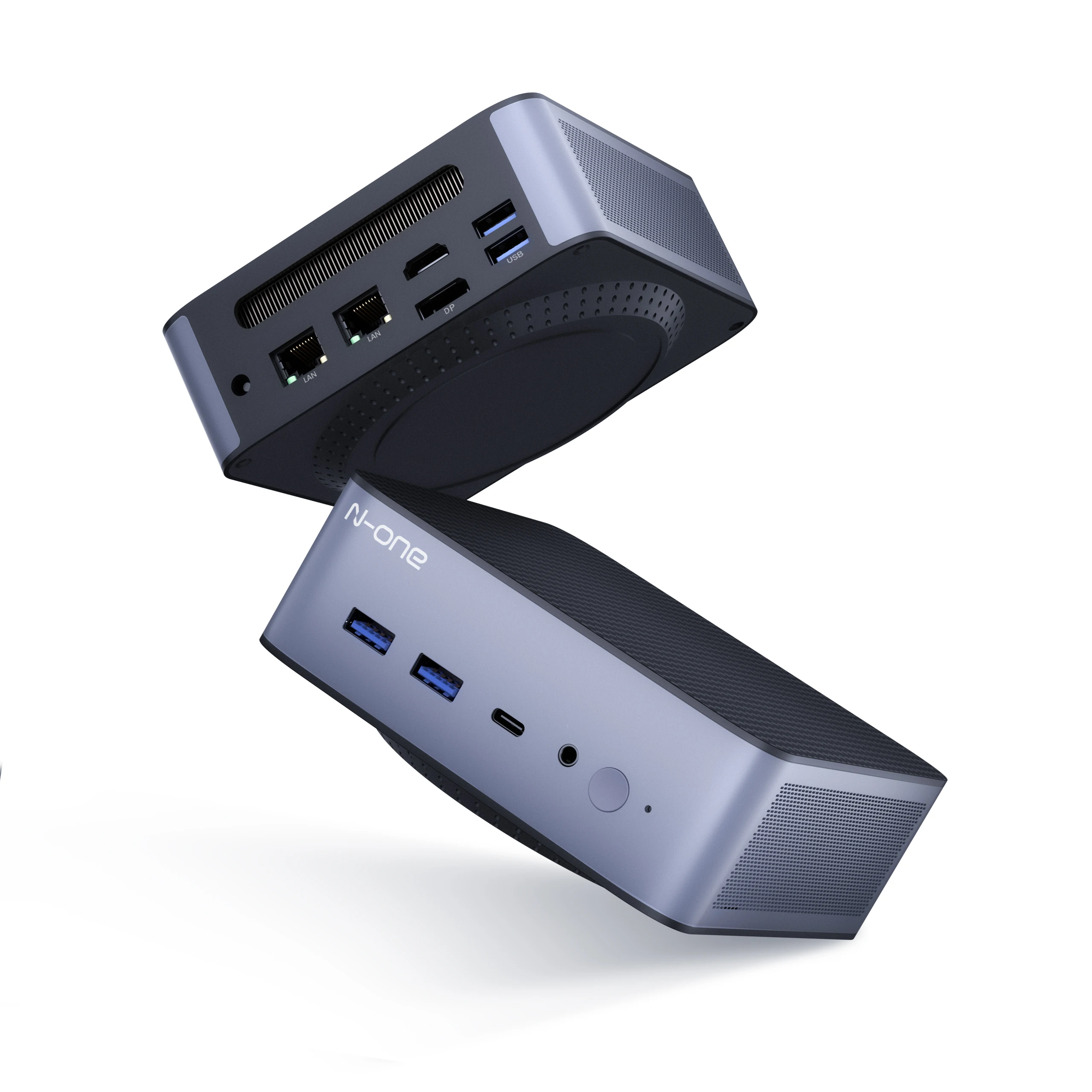 N-one NPC Pro+ Mini PC AMD Ryzen 7 8745HS Windows 11 Pro Minicomputer 32 GB DDR5 1 TB SSD Dual 2.5G RJ45 Wi-Fi 6 Desktop Compute