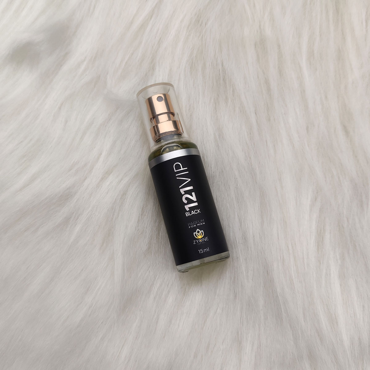 Perfume Masculino Zyone 121 Vip Black 15ML Eau de Parafum Alta Fixação Importado Envio Nacional