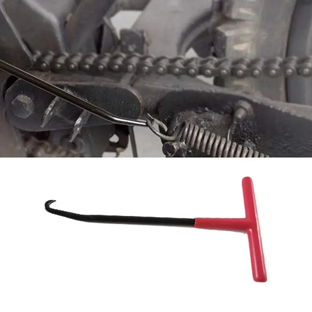 1pc Motorcycle Exhaust Spring Hook T Shaped Handle Exhaust Pipe Spring Wrench Puller Installer Hook Tool