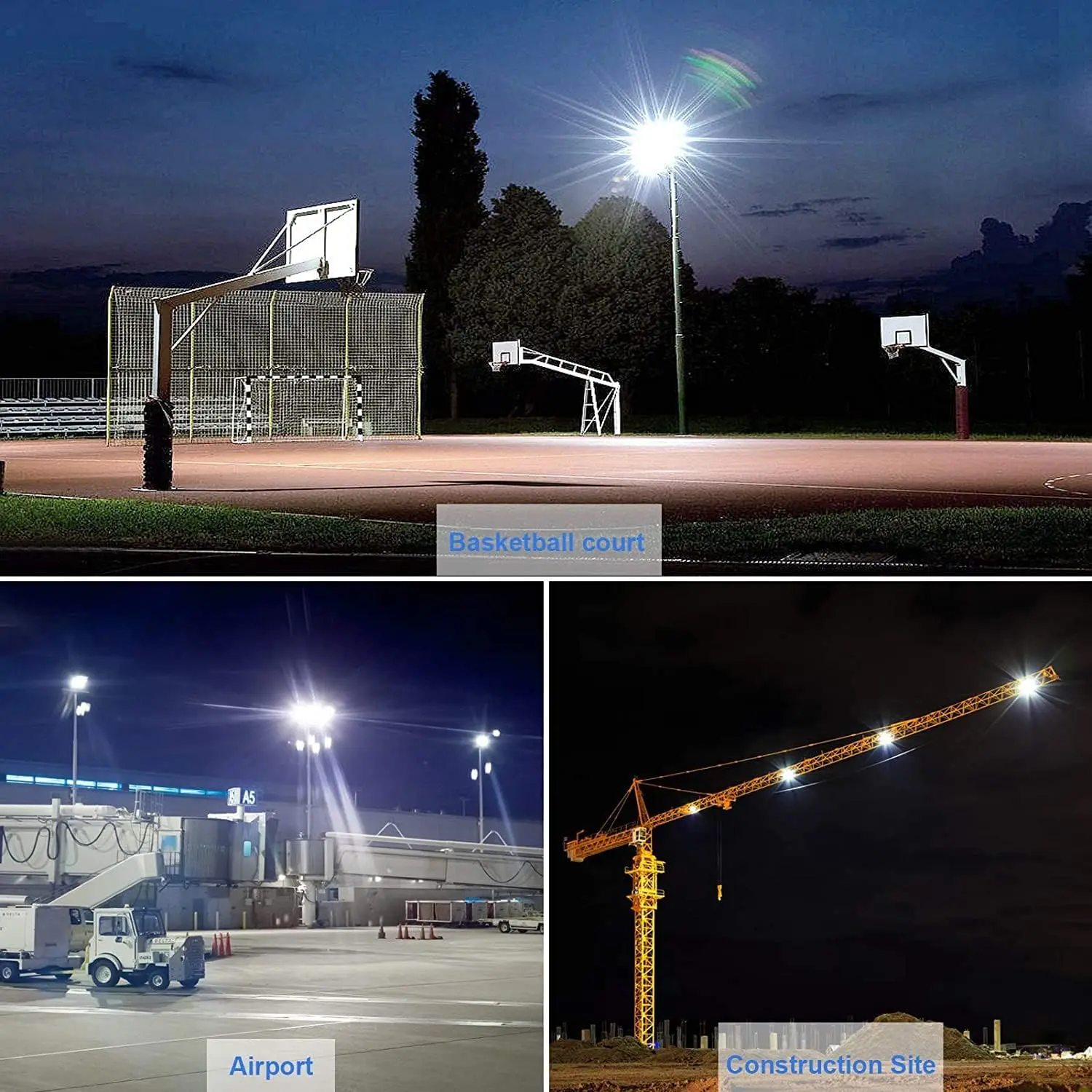 LED PIR Motion Sensor Floodlight โคมไฟติดผนังไฟ LED สีขาวกันน้ํา 100W 50W 30W 20W 10W LED Spotlight กลางแจ้งสําหรับ Garden
